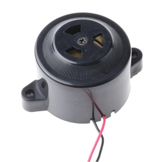 RS PRO 100 dB Panel Mount High & Low Internal 37.5 mm Piezo Buzzer Component 3V dc Min 16V dc Max 754-2019