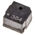 RS PRO 78 dB Surface Mount High Tone External Magnetic Buzzer Component 5mm x 5mm x 3mm 2V-4V 4kHz 7542056P