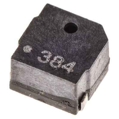 RS PRO 78 dB Surface Mount High Tone External Magnetic Buzzer Component 5mm x 5mm x 3mm 2V-4V 4kHz 7542056P