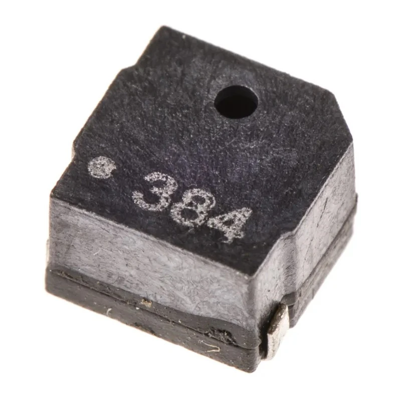 RS PRO 78 dB Surface Mount High Tone External Magnetic Buzzer Component 5mm x 5mm x 3mm 2V-4V 4kHz 7542056P