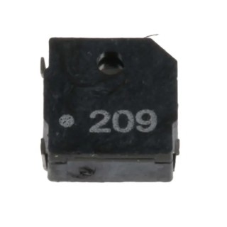 RS PRO 75 dB Surface High External Magnetic Buzzer Component 5mm x 5mm x 1.9mm 2V Min 4V Max 754-2043