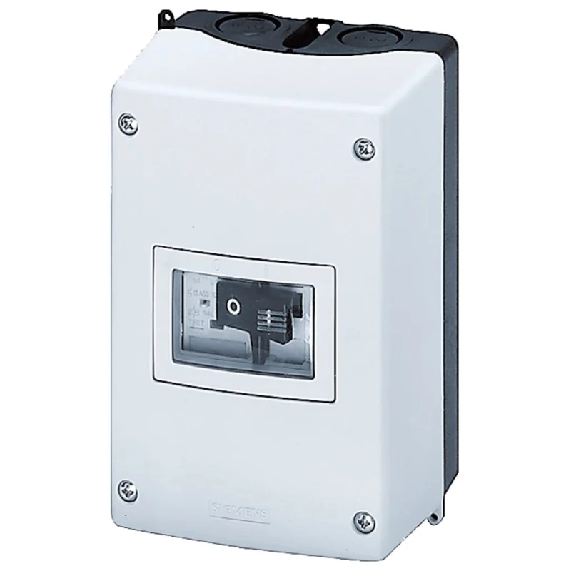 Siemens Moulded Plastic, Cast Aluminium Consumer Unit 50V IP55, IP20 SIRIUS 3RV1913-1DA00