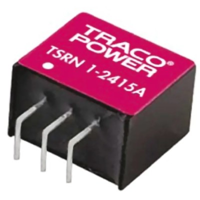 TRACOPOWER Switching Regulator Through Hole SIP Package 9V DC Output 1A Output Current TSRN 1-2490A