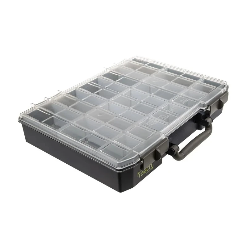 Raaco Adjustable Compartments Polycarbonate Polypropylene Compartment Box Blue 415mm x 330mm x 80mm 138536