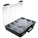 Raaco Adjustable Compartments Polycarbonate Polypropylene Compartment Box Blue 415mm x 330mm x 80mm 138536