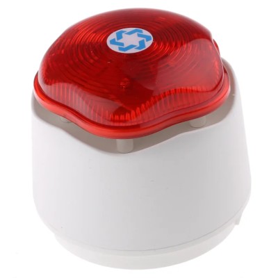 Hosiden Besson Banshee Excel Lite Series Red Sounder-Beacon Combination IP45 30V dc 16mA LED 110dB 32 Tones 