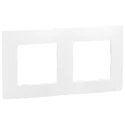 Legrand Red Transparent Polycarbonate Charged 10% Fibreglass DIN Rail Faceplate 6 650 02