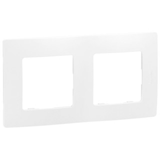 Legrand Red Transparent Polycarbonate Charged 10% Fibreglass DIN Rail Faceplate 6 650 02