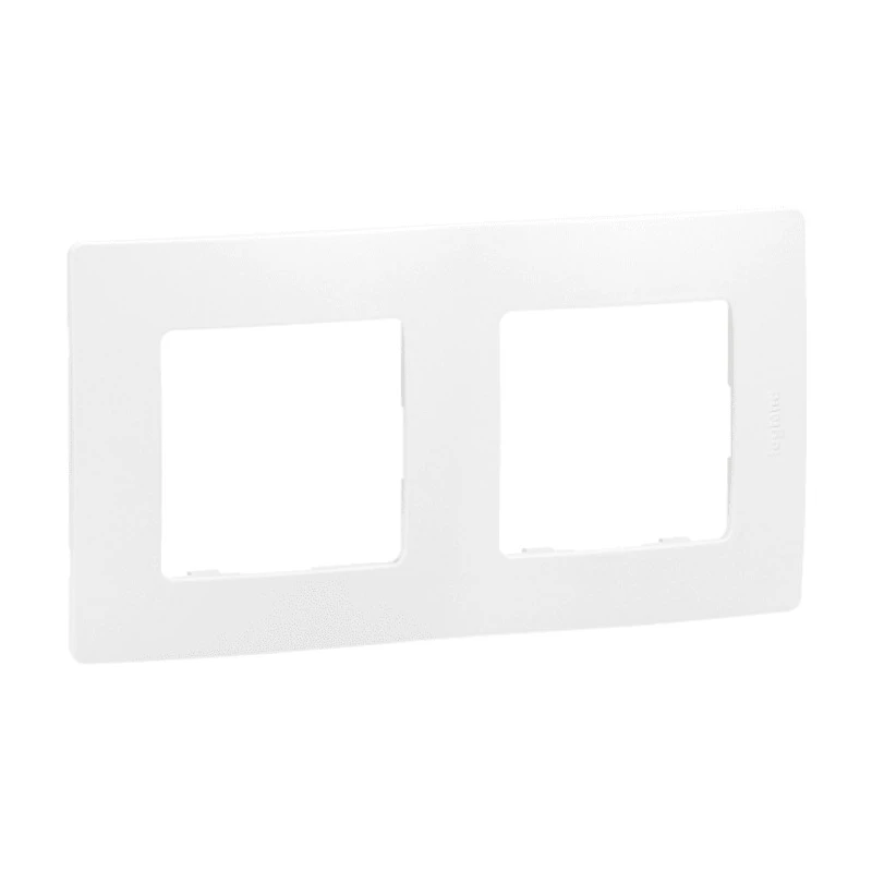 Legrand Red Transparent Polycarbonate Charged 10% Fibreglass DIN Rail Faceplate 6 650 02