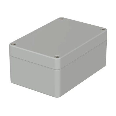 Bopla Euromas Series Polycarbonate Enclosure Light Grey Lid IP66 IK07 55 mm x 120 mm x 80 mm 02215094
