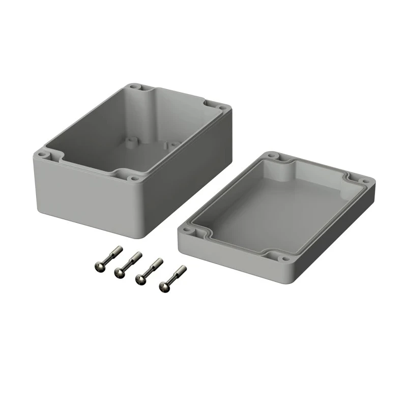 Bopla Euromas Series Polycarbonate Enclosure Light Grey Lid IP66 IK07 55 mm x 120 mm x 80 mm 02215094