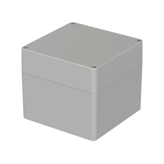 Bopla Euromas Series Polycarbonate Enclosure Light Grey Lid 105 mm x 122 mm x 120 mm 02228094