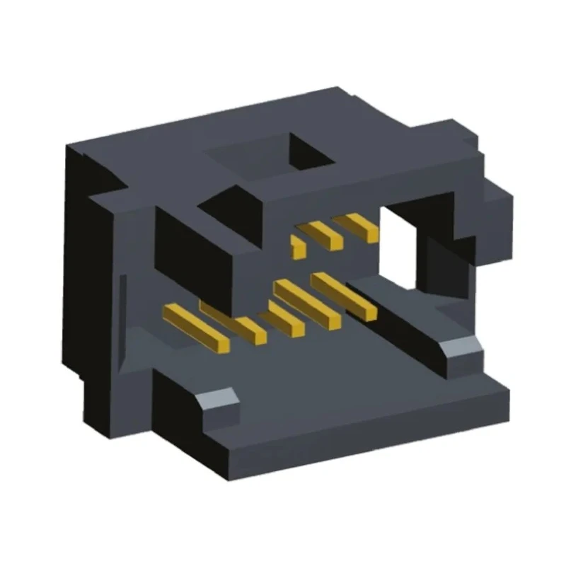 TE Connectivity AMPMODU System 50 Series Right Angle Through Hole PCB Header 40 Contacts 1.27 mm Pitch 2 Row 5-104069-6