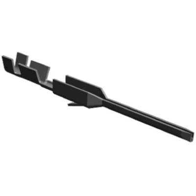 TE Connectivity AMPMODU MOD IV Series Male Crimp Terminal 3A Current 26-22 AWG 20.7mm Length 5-102107-3