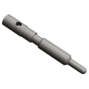 TE Connectivity Universal MATE-N-LOK II Series Male Crimp Terminal, 32A, 14-12 AWG, Silver Plated Copper Alloy 193841-1
