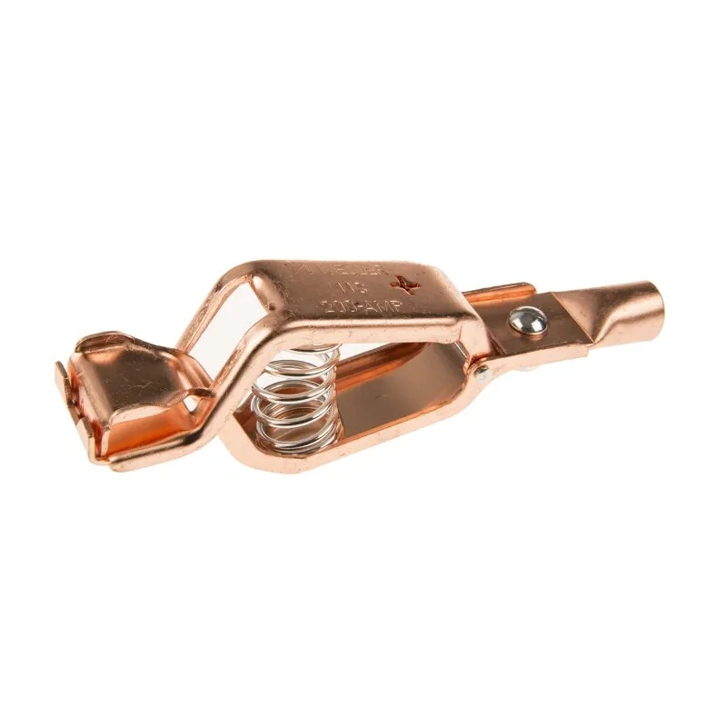 Mueller Electric Black Crocodile Clip Copper Contact 41mm Jaw Opening 200A BU-11CPS