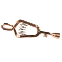Mueller Electric Black Crocodile Clip Copper Contact 41mm Jaw Opening 200A BU-11CPS