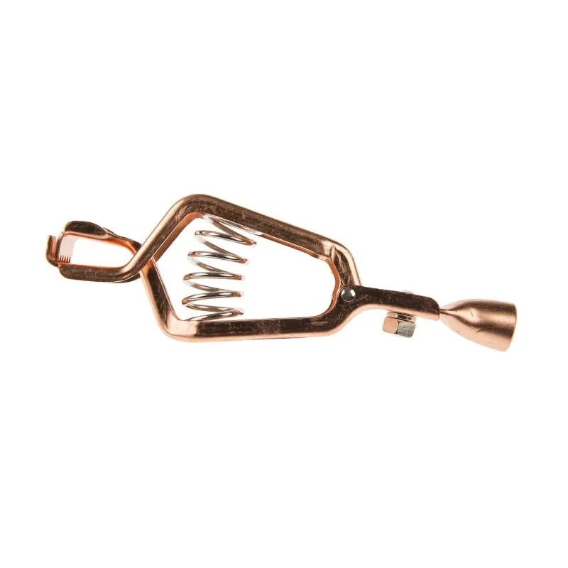 Mueller Electric Black Crocodile Clip Copper Contact 41mm Jaw Opening 200A BU-11CPS
