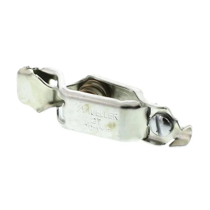 Mueller Electric Black Crocodile Clip Zinc Plated Steel Contact 20A BU-27