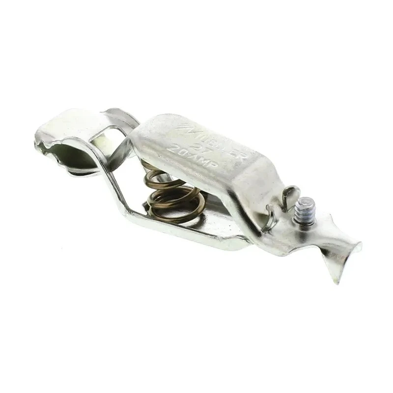 Mueller Electric Black Crocodile Clip Zinc Plated Steel Contact 20A BU-27