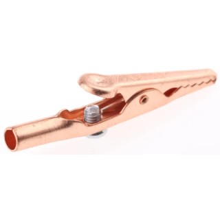 Mueller Electric Black Crocodile Clip Copper Contact 10A BU-60CS