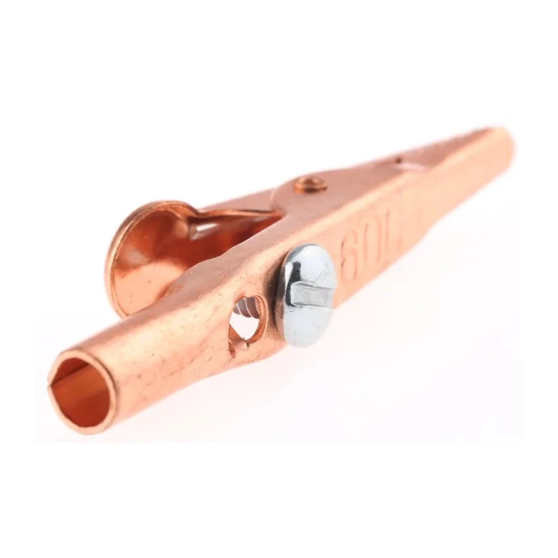Mueller Electric Black Crocodile Clip Copper Contact 10A BU-60CS