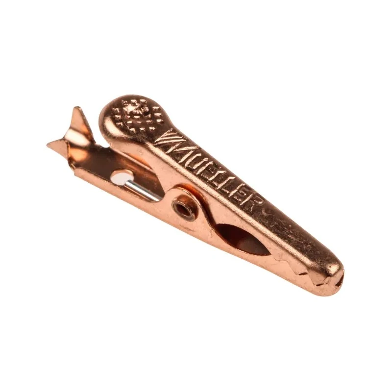 Mueller Electric Black Crocodile Clip Copper Contact 5A BU-30C