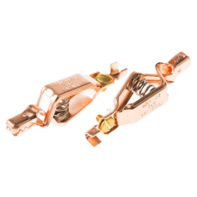 Mueller Electric Black Crocodile Clip Copper Contact 20A BU-51C