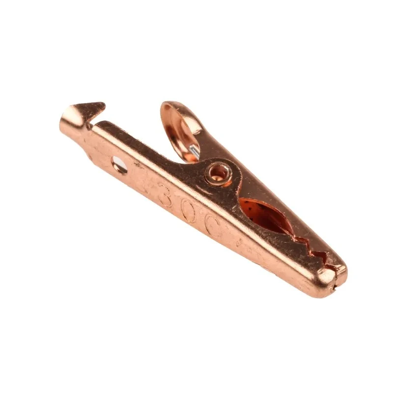 Mueller Electric Black Crocodile Clip Copper Contact 5A BU-30C