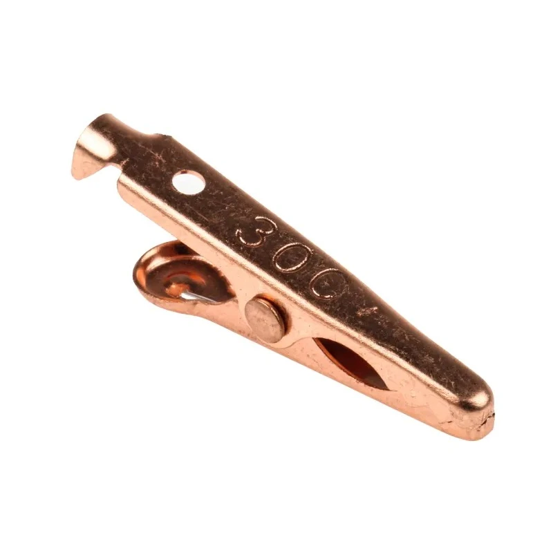 Mueller Electric Black Crocodile Clip Copper Contact 5A BU-30C