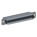 TE Connectivity Amplimite 90 62 Way Straight 2.29 mm Pitch Cable D-Sub Connector Male 1757823-4