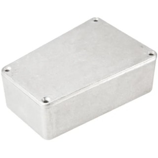 Hammond 1590 Series Natural Lid Die Cast Aluminium Enclosure IP54 39.2 mm x 112 mm x 79 mm 1590TRPB