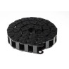 Igus Black Cable Trunking with Igumid G Material, W36mm x D23mm x L1m, Minimum Bend Radius 28mm, e-chain Series W36mm