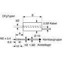 Solartron Metrology Linear Variable Differential Transformer LVDT Sensor 80°C Maximum Operating Temperature 922939
