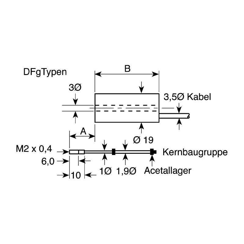 Solartron Metrology Linear Variable Differential Transformer LVDT Sensor 80°C Maximum Operating Temperature 922939