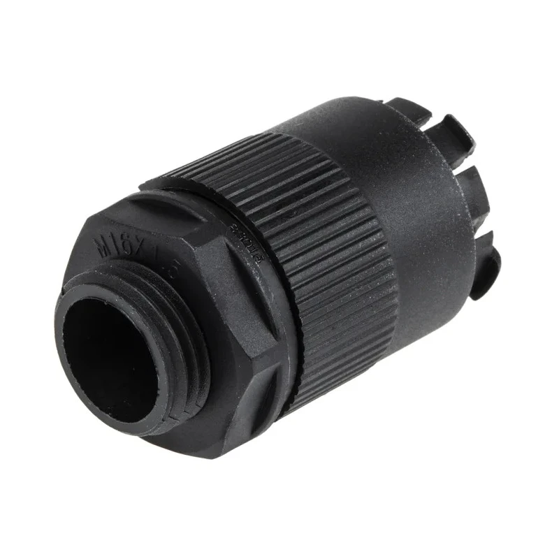 RS PRO Conduit Fitting, 16 mm Nominal Size, Polyamide 66 Material, Black, RoHS Compliant 755-9067