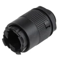 RS PRO Conduit Fitting, 16 mm Nominal Size, Polyamide 66 Material, Black, RoHS Compliant 755-9067