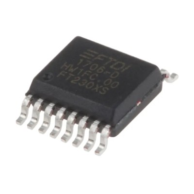 FTDI Chip UART SIE RS422 UART RS232 RS485 16-Pin SSOP Interface IC FT230XS-R