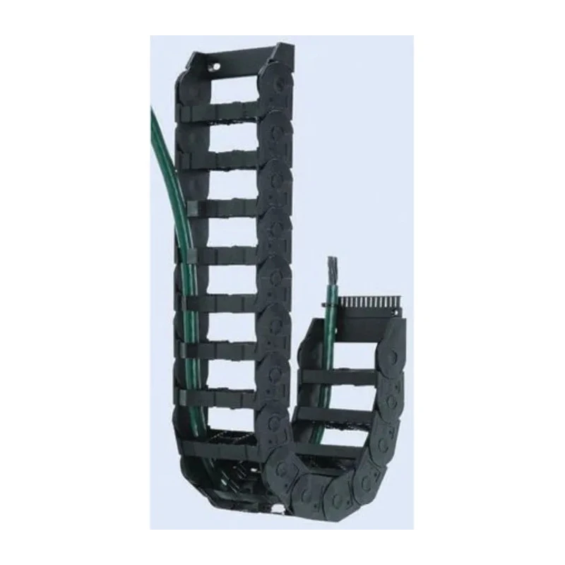 Igus Cable Chain Trunking Black, W48.2mm x D19.3mm, Length 1m, 48mm Minimum Bend Radius, Igumid NB E08.40.048.0