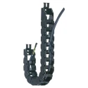 Igus Black Cable Trunking with Igumid NB Material, W94.4mm x D35 mm x L1 m, Minimum Bend Radius 100 mm, Model E200.2/35.100.0