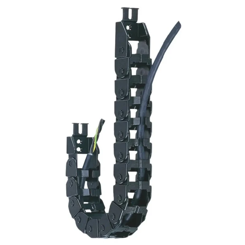 Igus Black Cable Trunking with Igumid NB Material, W94.4mm x D35 mm x L1 m, Minimum Bend Radius 100 mm, Model E200.2/35.100.0