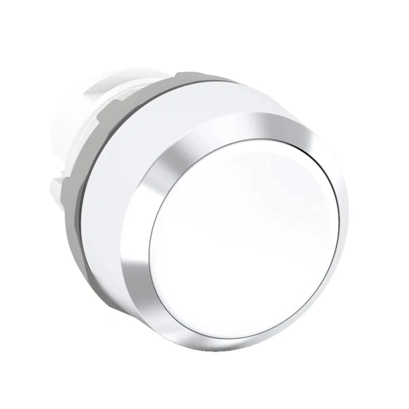 ABB Modular Series White Momentary Push Button Head 22 mm Cutout IP66 1SFA611100R2005 MP1-20W