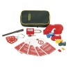 Martindale 6-Lock Lockout Tag Lockout Kit with 6 mm Shackle Diameter LOKKIT1