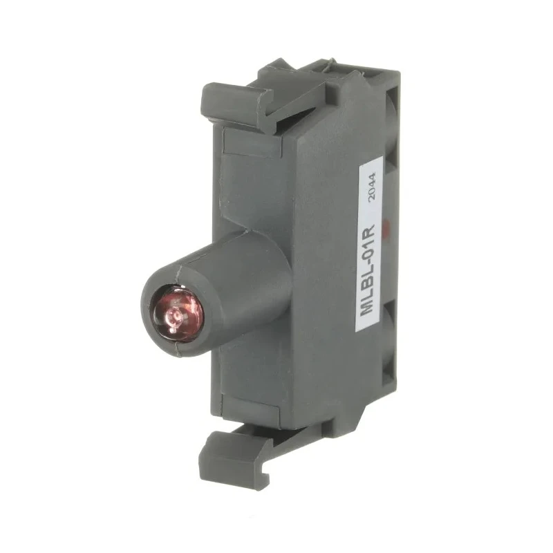 ABB Modular Series LED Light Block, 24V, Red Illumination, Screw Terminal 1SFA611621R1011 MLBL-01R