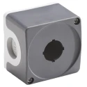 ABB Grey Plastic Modular Push Button Enclosure 1 Hole 22 mm Diameter 1SFA611811R1000 MEP1-0