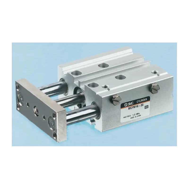 SMC Pneumatic Guided Cylinder 32mm Bore, MGP Series, 25mm Stroke, Double Acting, Top/Side/Bottom Mount MGPM32TF-25Z