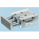 SMC Pneumatic Guided Cylinder 63mm Bore, MGP Series, 200 mm Stroke, Double Acting, Rubber Cushioning MGPM63TF-200Z