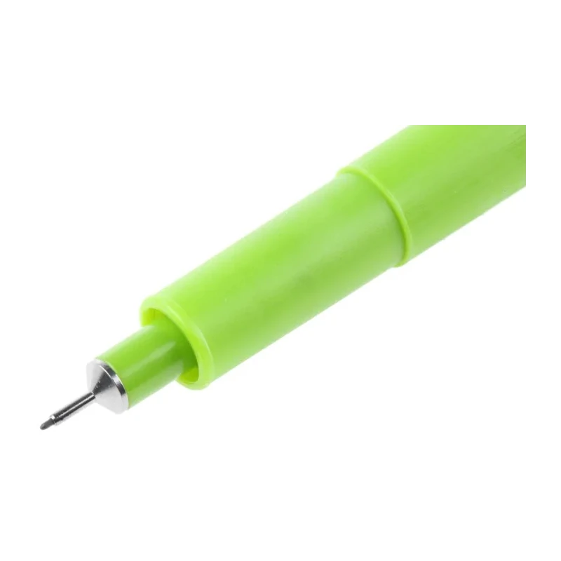 WAGO Extra Fine Tip Black Fibre Tip Marker Pen Permanent Ink Japan 210-110