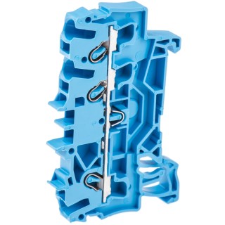 WAGO TOPJOB S 2002 Series Feed Through Terminal Block Blue 2.5mm² 1-Level Cage Clamp IECEx/ATEX 2002-1304