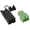 WAGO WINSTA Series Connector with Strain Relief Housing Male, 2-Pole, 3A, 50V, 2-Way 893-1012